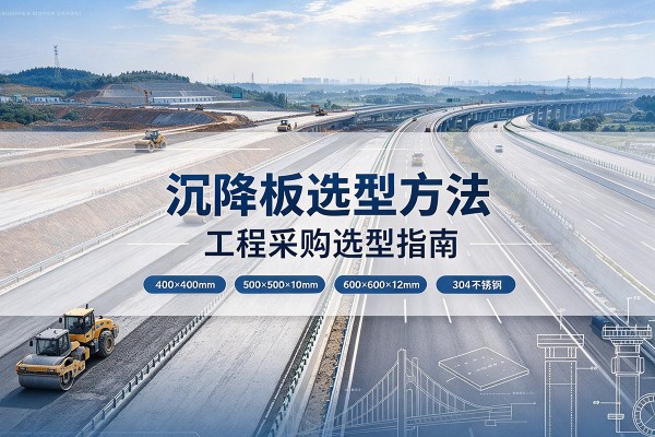 安陆沉降板选择方法