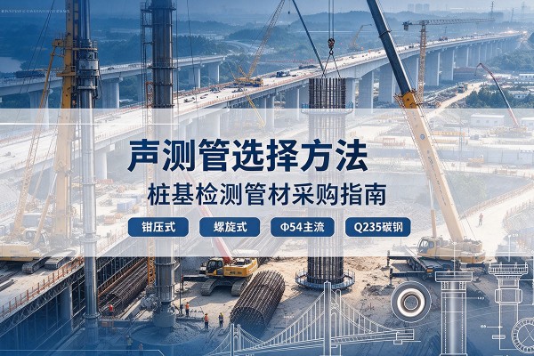 安陆声测管选型标准