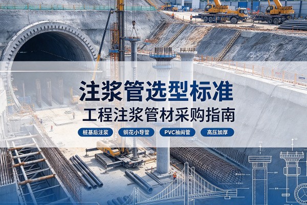 安陆注浆管选型标准