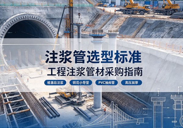 安陆注浆管选型标准